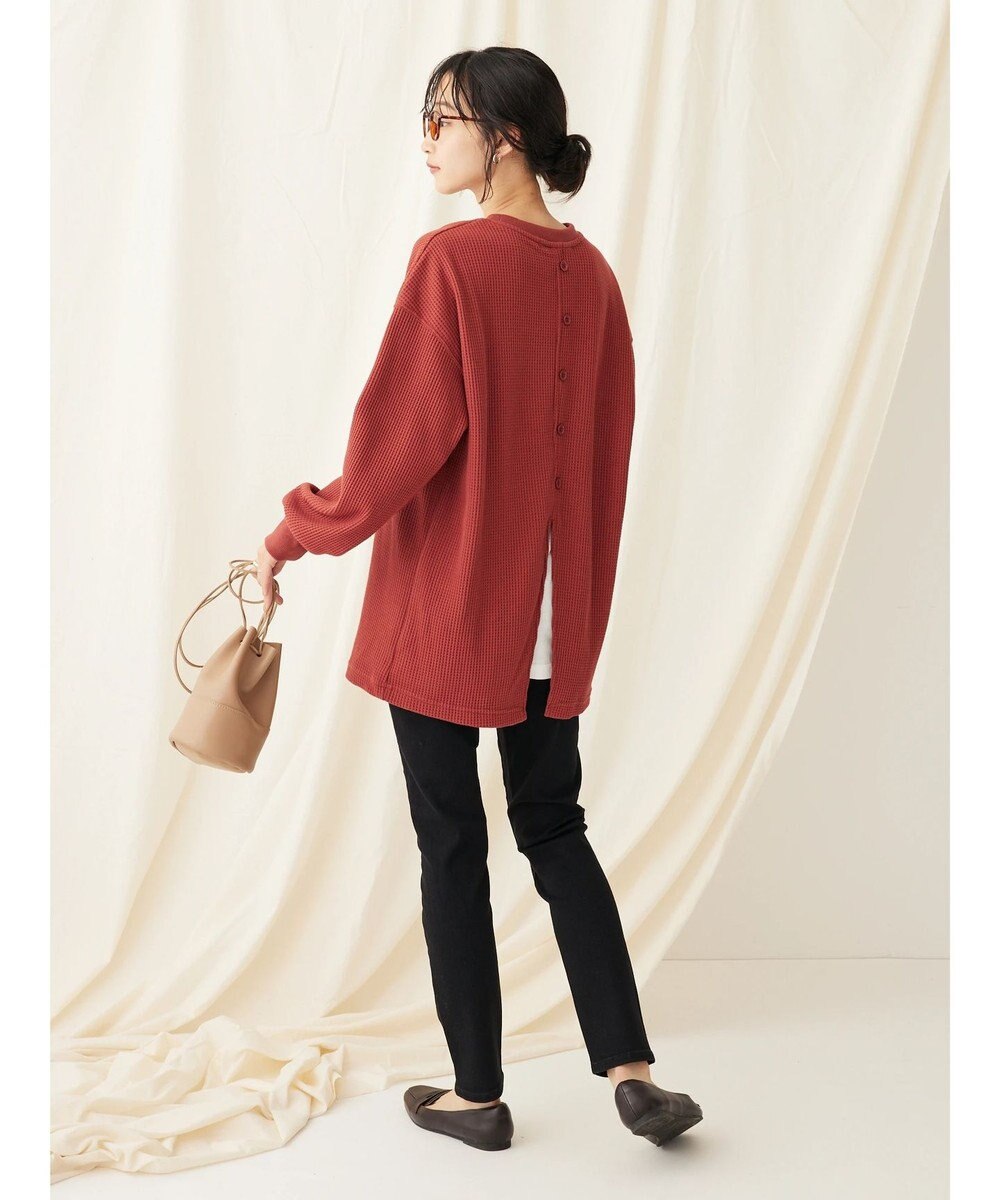 CRAFT STANDARD BOUTIQUE ワッフルレイヤード風プルオーバー 