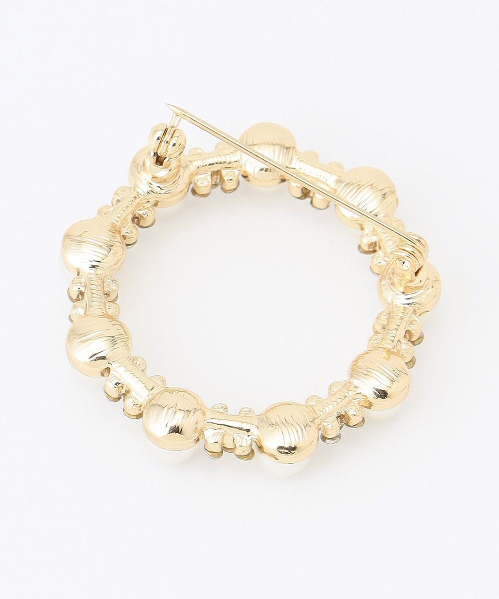 ANY 【2セット】【親子で使える】パールビジューブローチ 