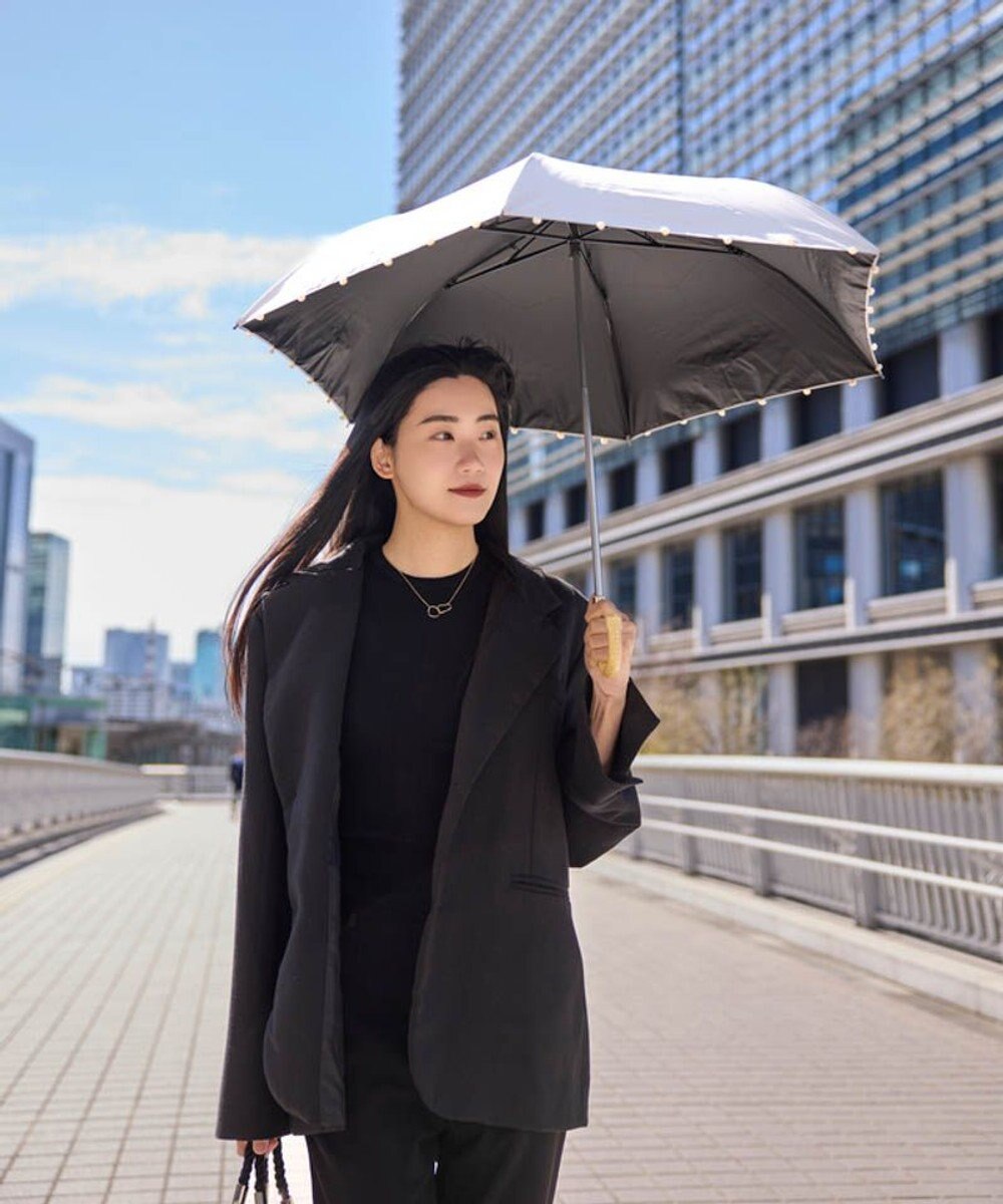 AURORA 【WEB限定】 パール晴雨兼用傘（折りたたみ傘） 