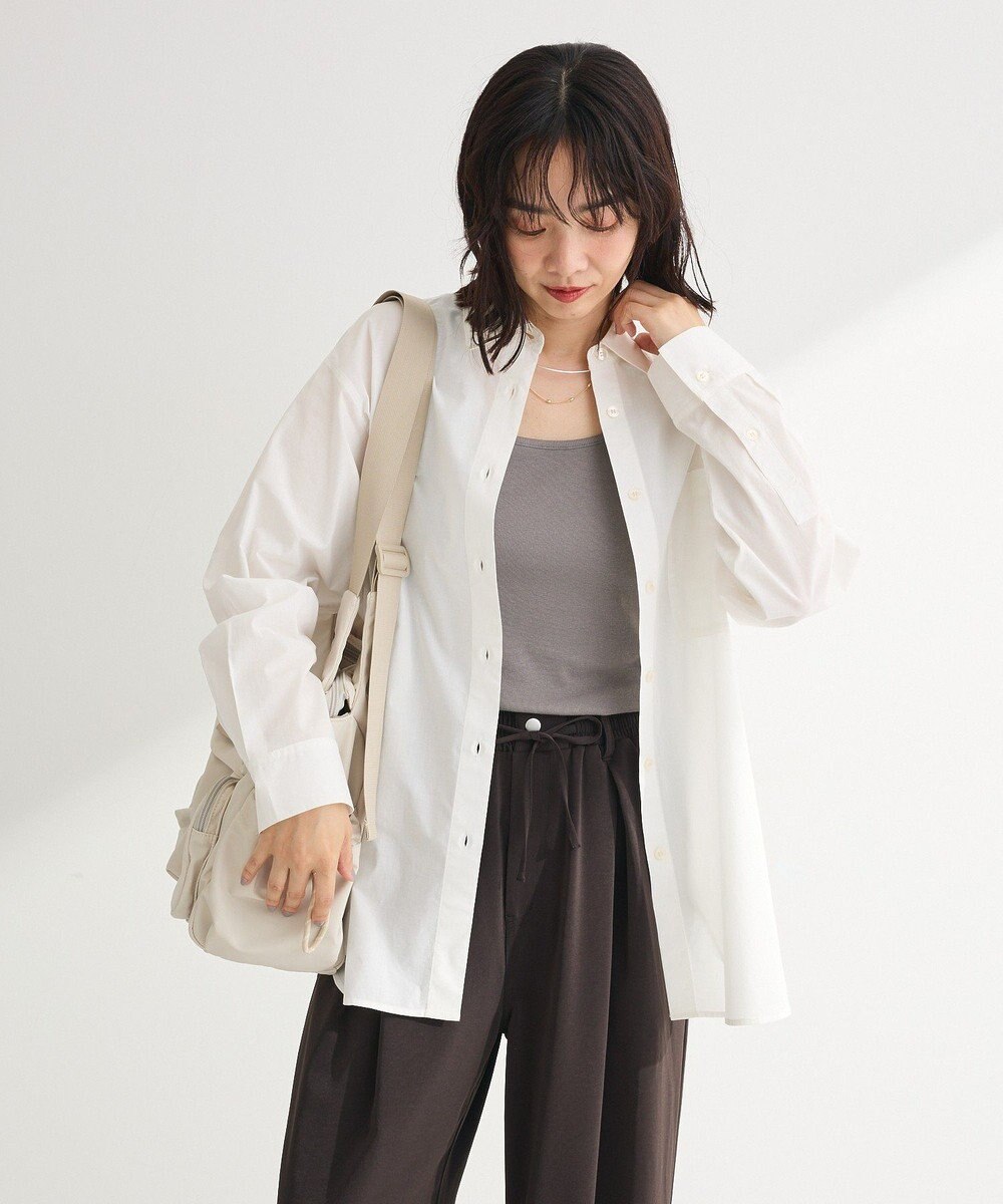 Green Parks 機能付テレコリブタンクトップ 