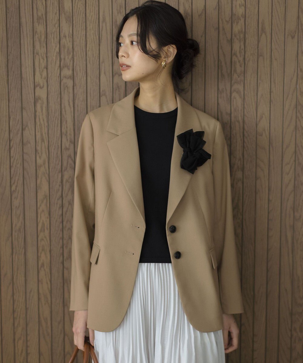 組曲 【加藤ローサさん着用】ハンサムツイル ジャケット 