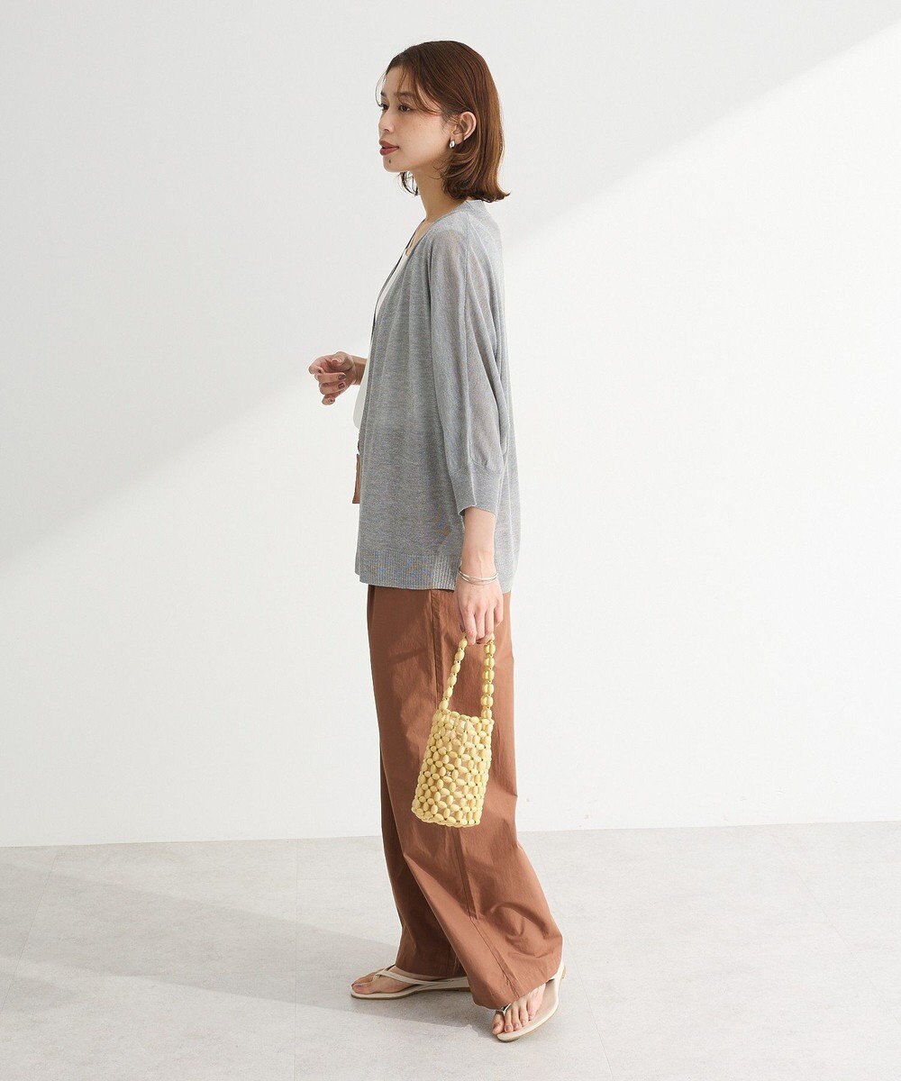 Green Parks 接触冷感七分袖カーディガン 