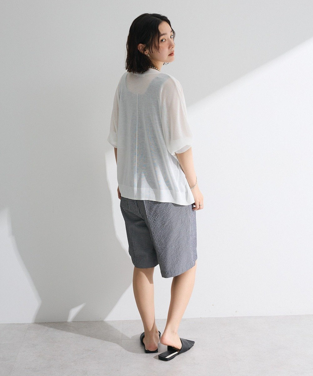 Green Parks 接触冷感七分袖カーディガン 