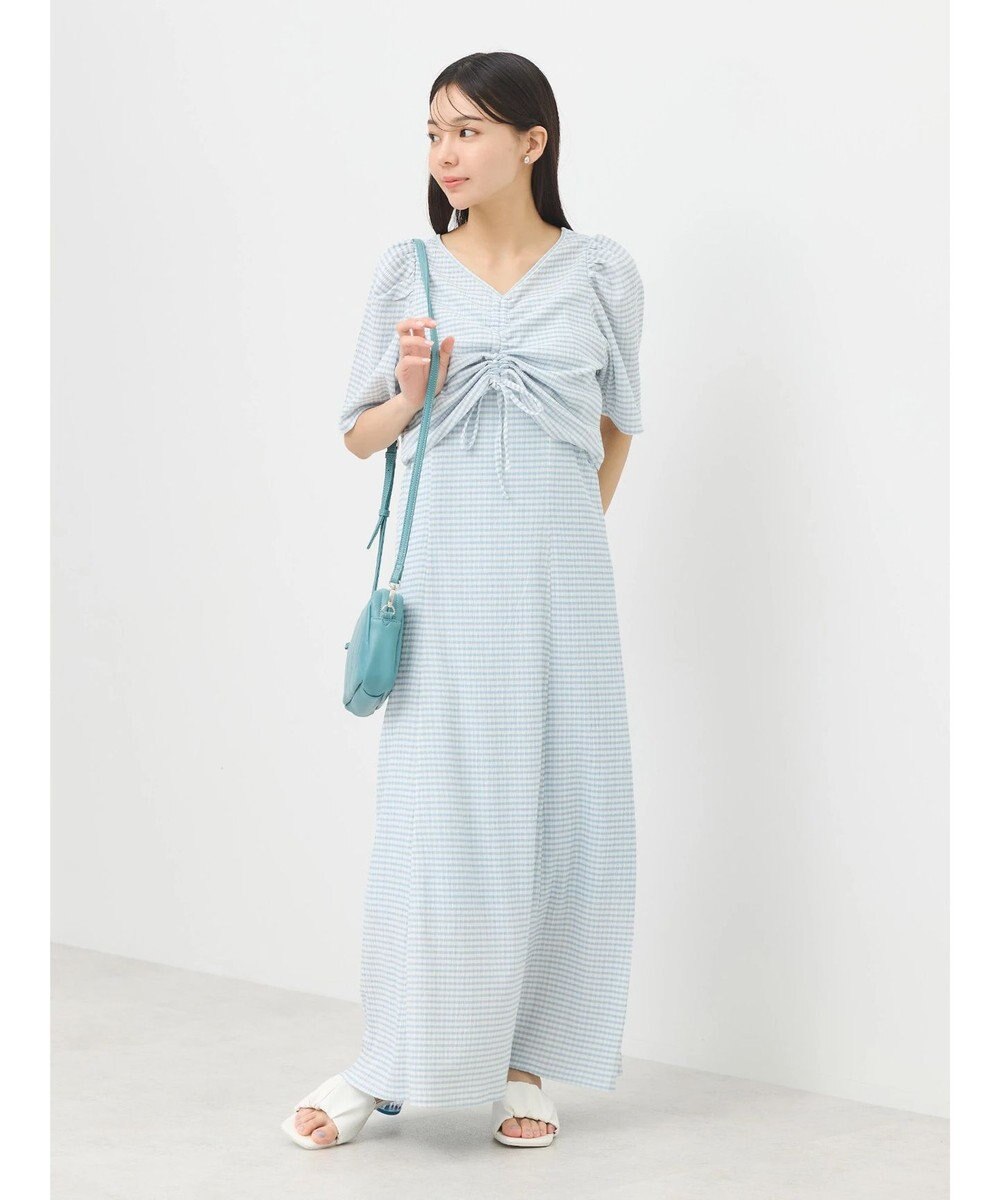 earth music&ecology ＳＥＴ２点ドロストプルオーバー＋キャミワンピース 