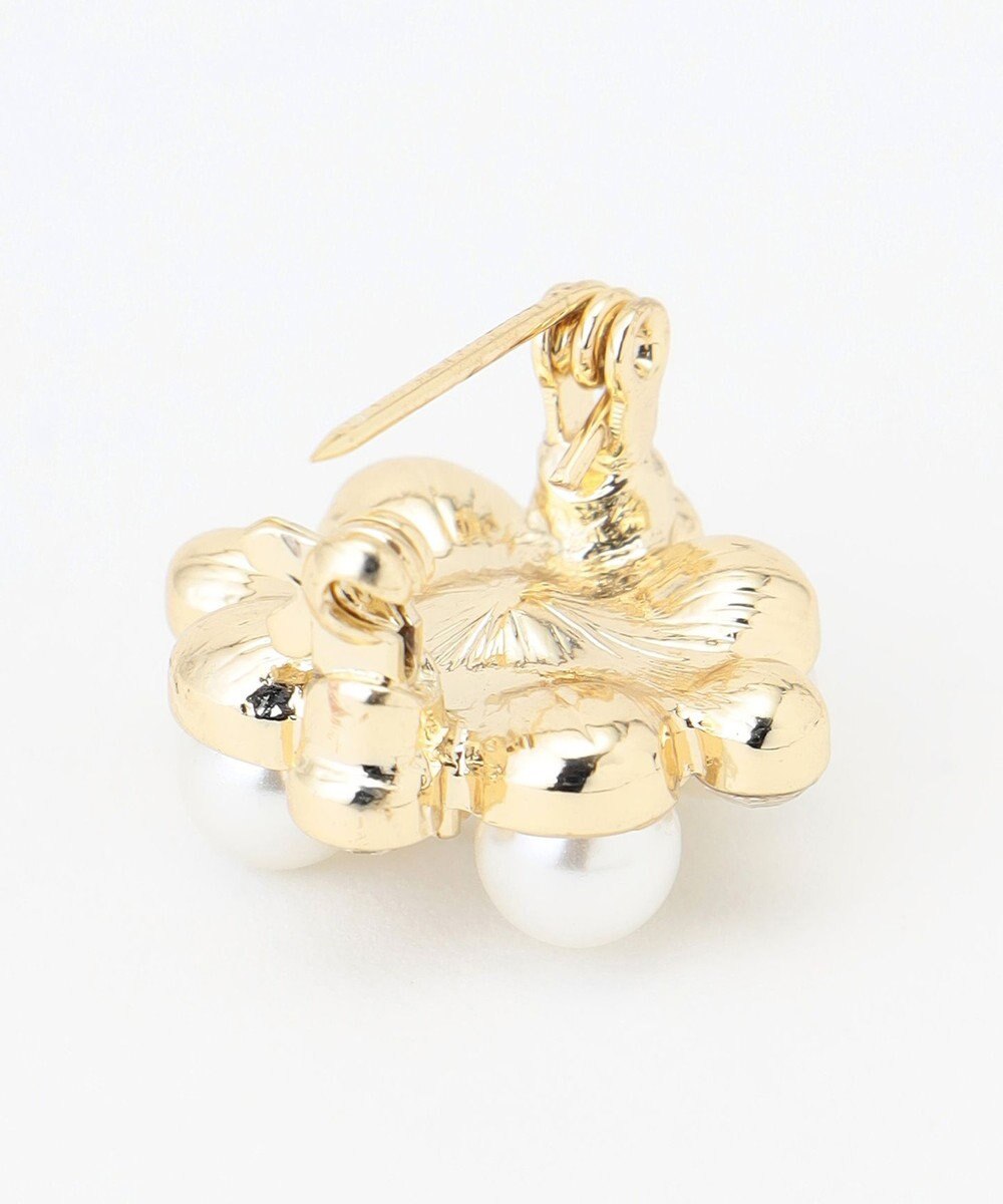 ANY 【2セット】【親子で使える】パールビジューブローチ 