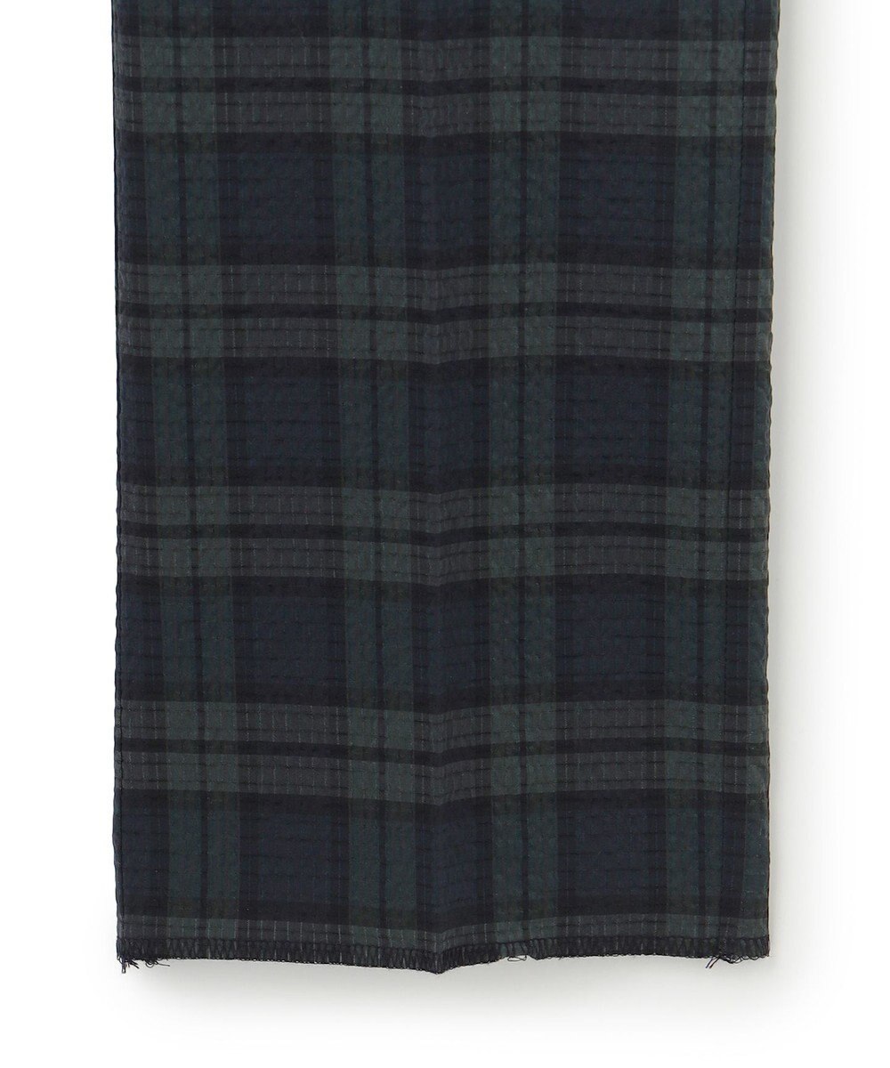 J.PRESS MEN クールマックスサッカー ステムテーパードパンツ 