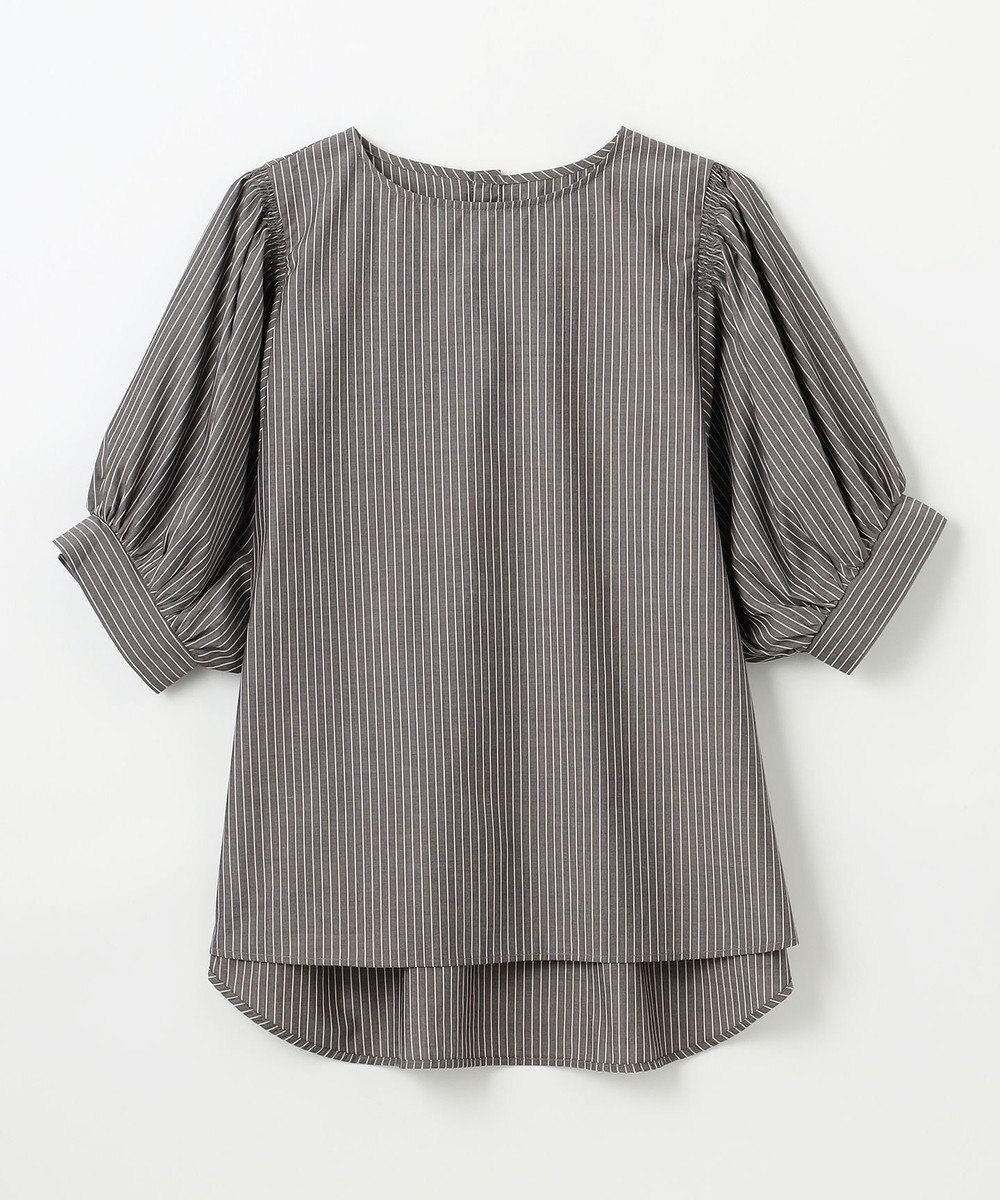 ANY 【抗菌防臭/速乾/手洗い可】エニィファンクション パフスリーブブラウス 