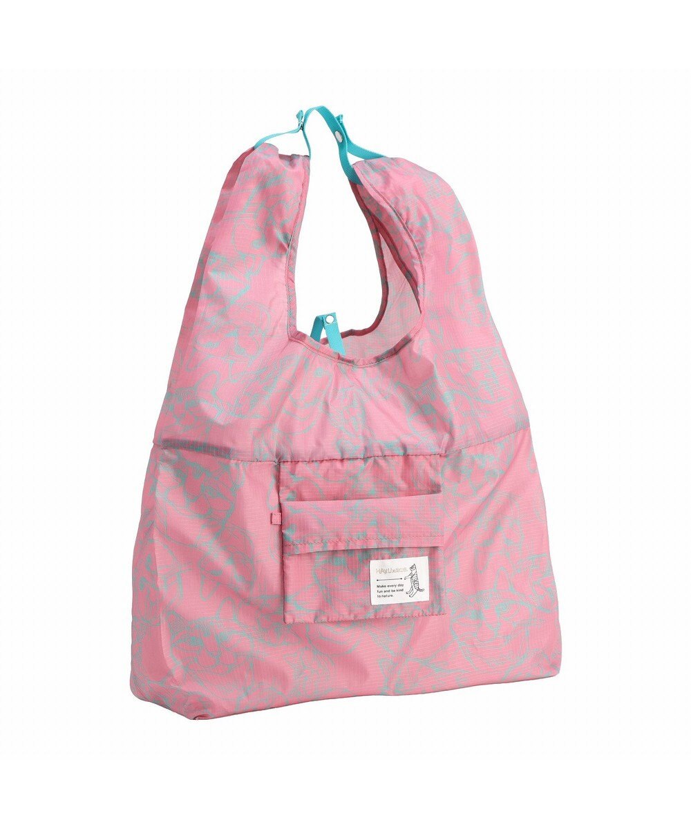 ACE BAGS & LUGGAGE 【折り畳み】 HAyU × ace. マルシェバッグ エコバッグ 猫柄 23L 17871 