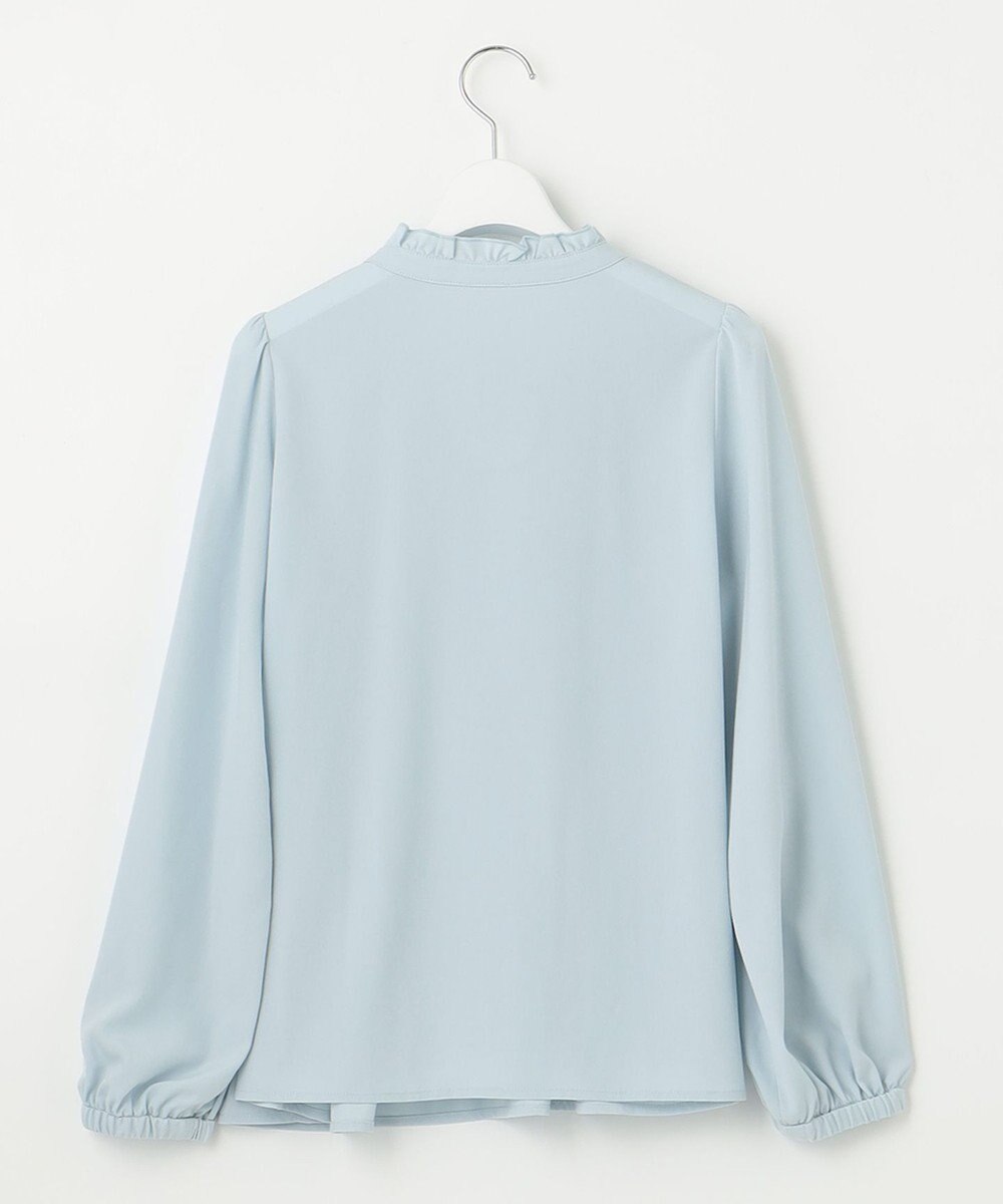 Feroux プリーツコンビ ブラウス 