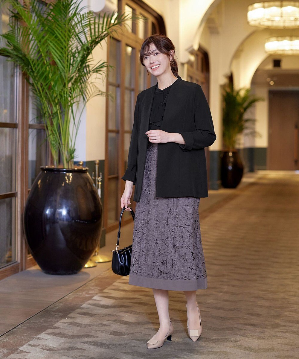 Tiaclasse 【洗える】フリルブラウス 