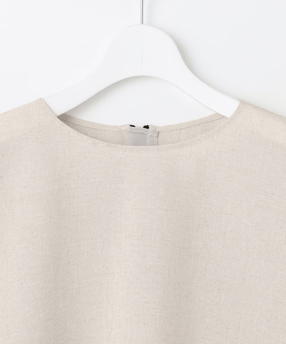 自由区 L 【カタログ掲載・洗える】ラスティックメッシュドルマンスリーブ Tブラウス 