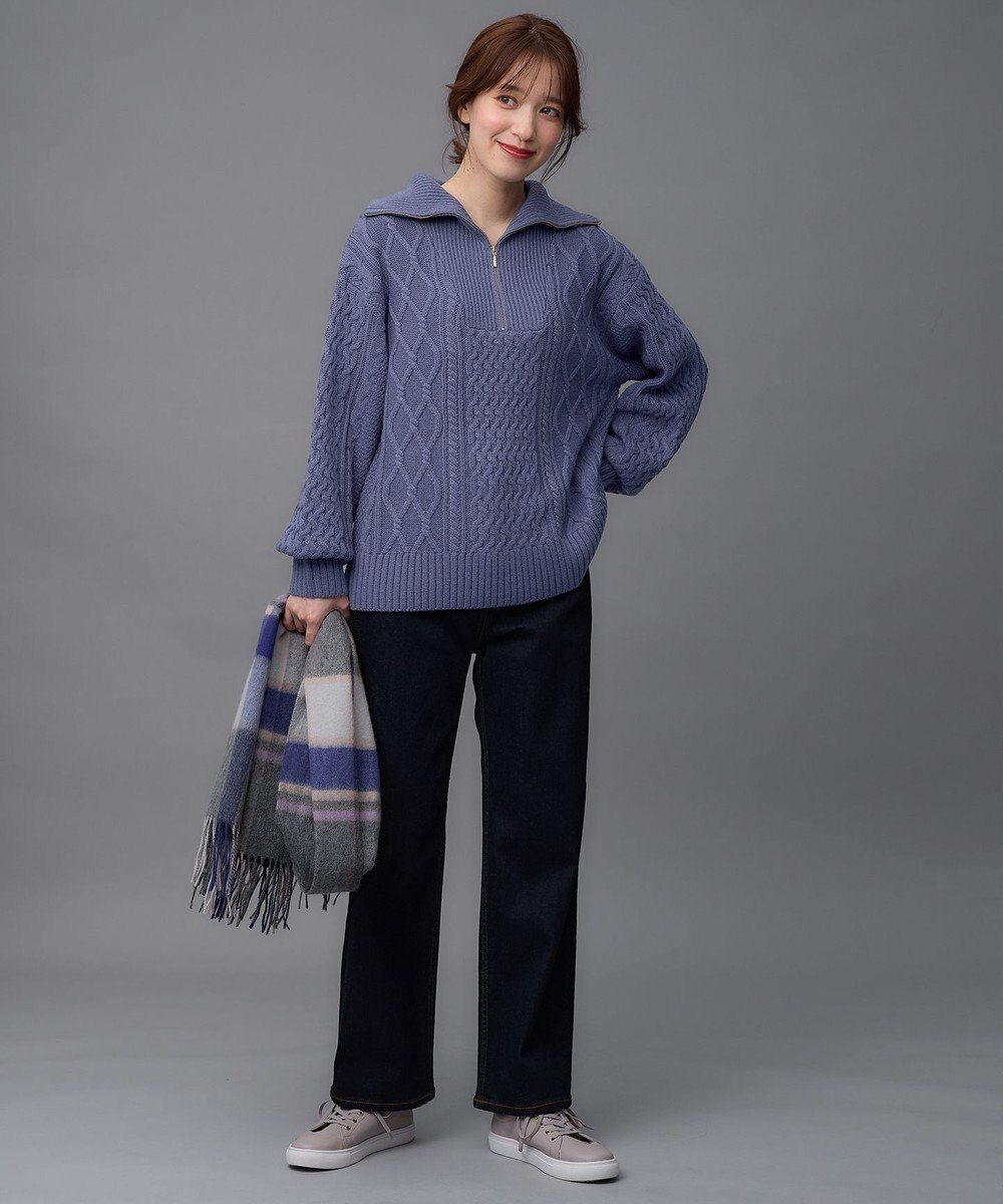 ANY 【ストレッチ】コンフォート美脚 デニムパンツ 