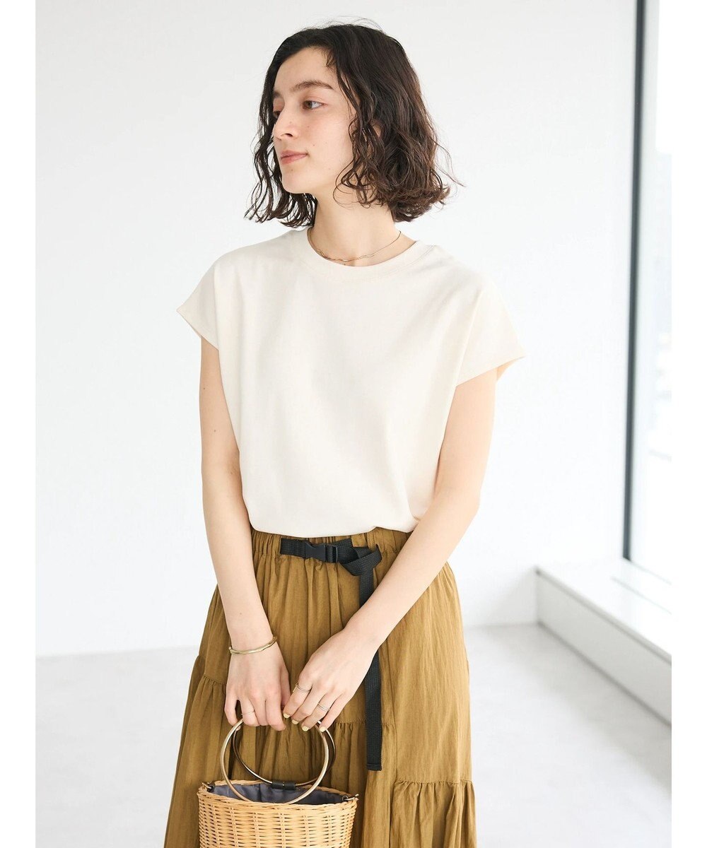 CRAFT STANDARD BOUTIQUE スムースフレンチスリーブプルオーバー 