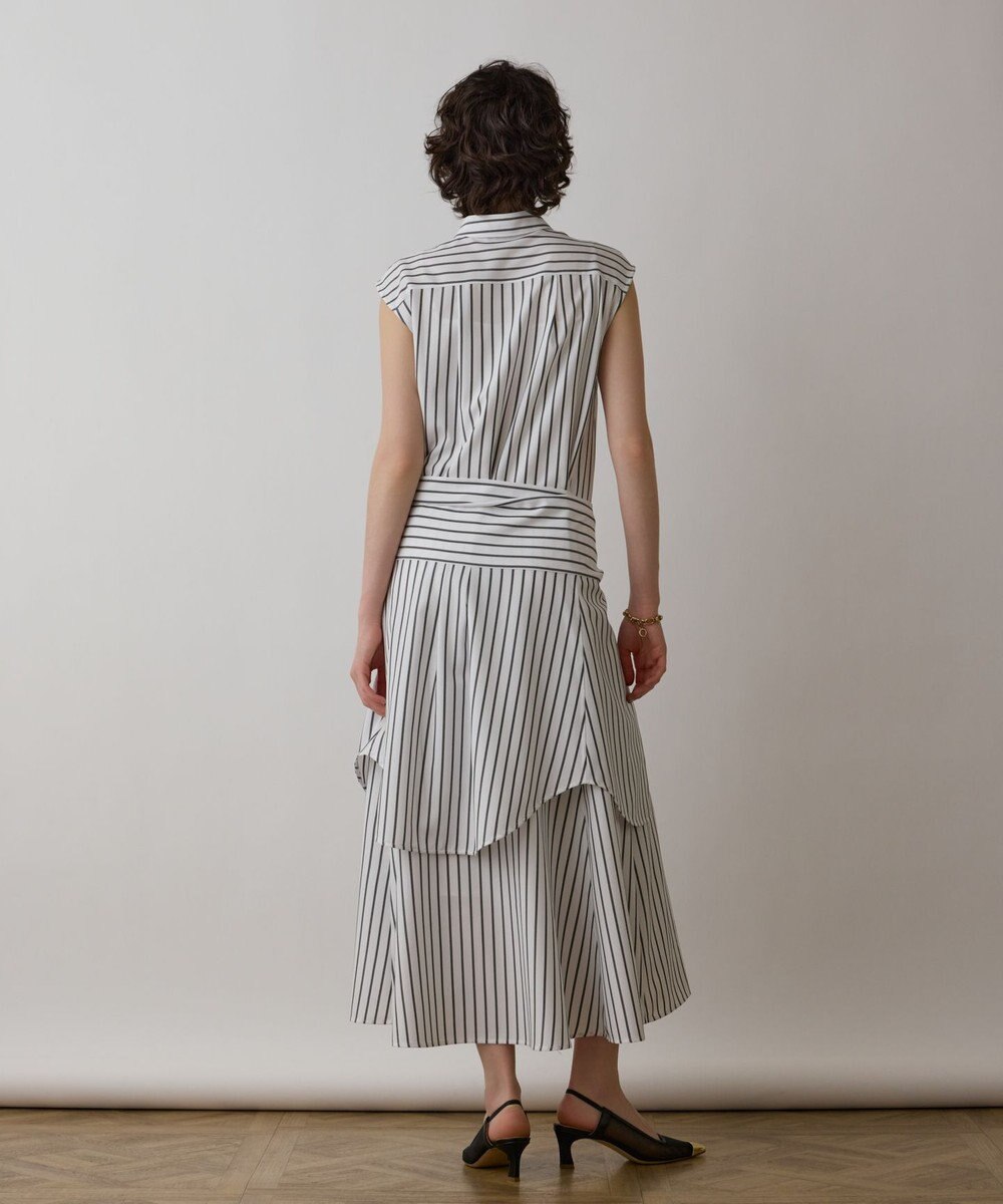 GRACE CONTINENTAL ストライプシャツワンピース 