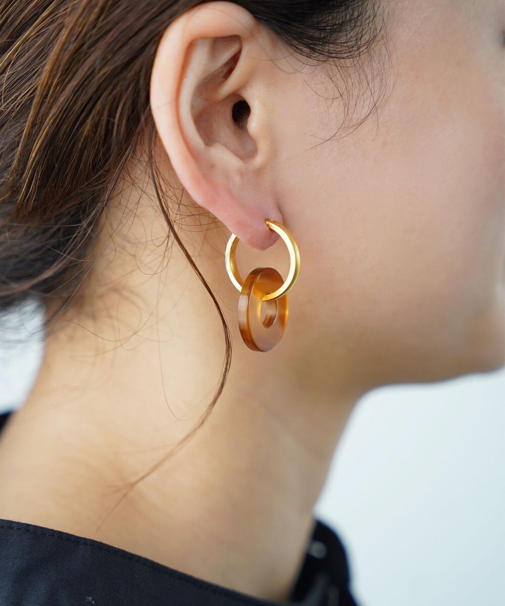 susui 【doughnut】フープピアス L (YGMAT)_片耳 