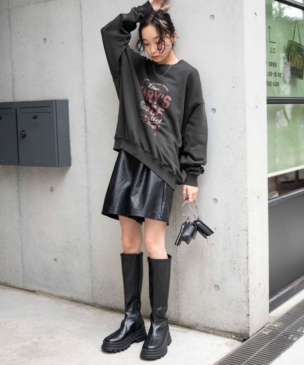 WEGO ピグメントスウェット 