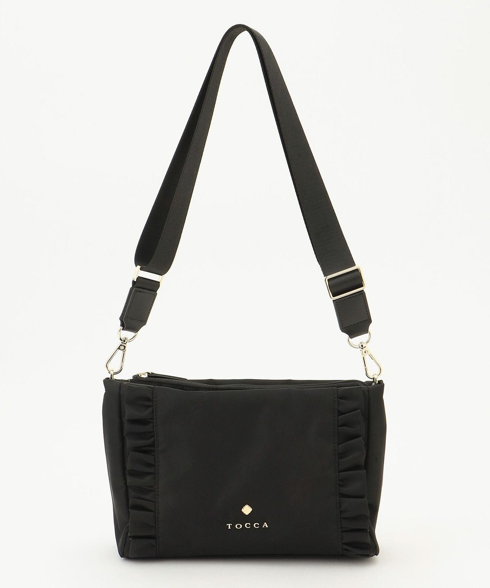 TOCCA 【撥水】TRIM WAVES POCHETTE ポシェットバッグ 
