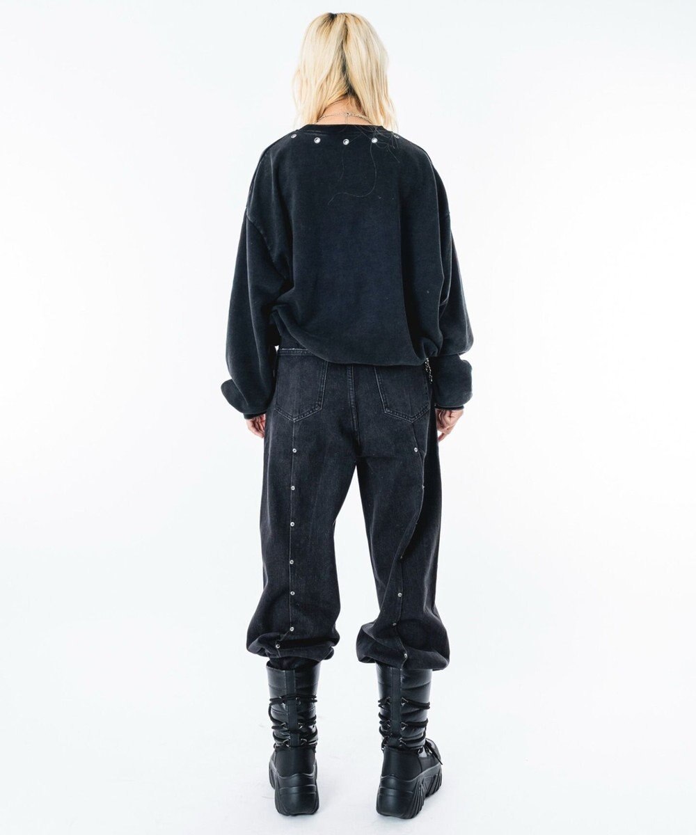 WEGO 【ユニセックス着用ITEM】ブリーチハトメロゴプルオーバー 