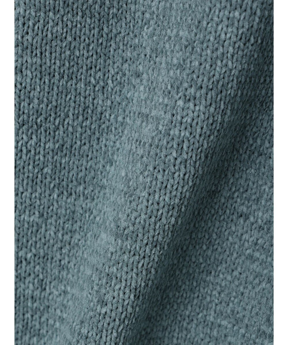 CRAFT STANDARD BOUTIQUE 洗えるコードモールクルーネックカーデイガン 