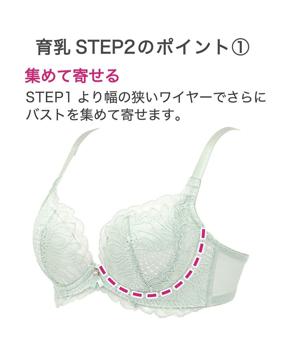 BRADELIS New York 【BRADELIS New York / 育乳ブラ・STEP2 寄せる】　ナオミステップ2ブラ22A1 