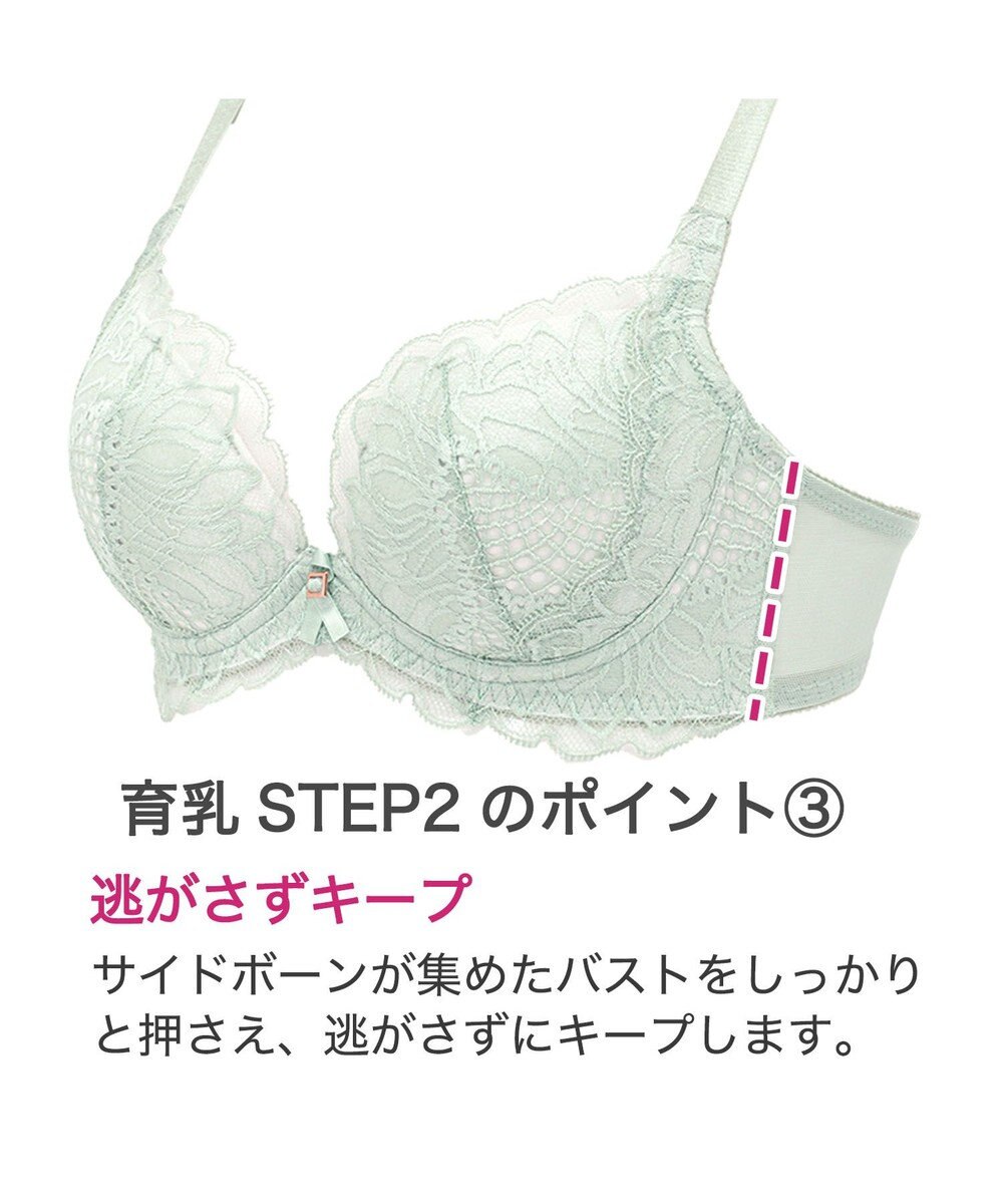 BRADELIS New York 【BRADELIS New York / 育乳ブラ・STEP2 寄せる】　ナオミステップ2ブラ22A1 