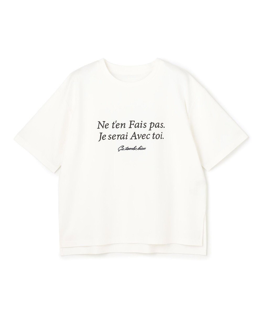 UNFILO 【新色追加/VERY掲載】BEAUTY FORM-T cotton ロゴ ハーフスリーブ Tシャツ 