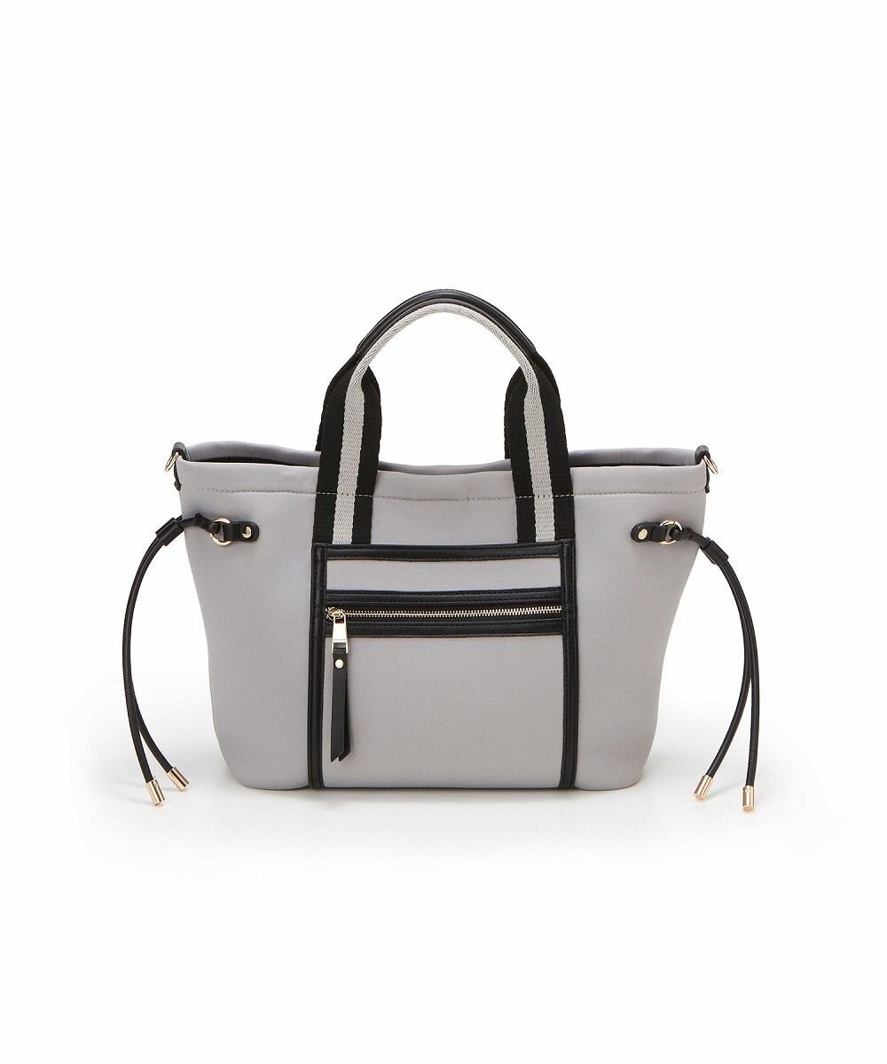 TOPKAPI 【新色追加】【TREASURE TOPKAPI】ネオプレン フロントポケット 2way ショルダー付き ミニトートバッグ 