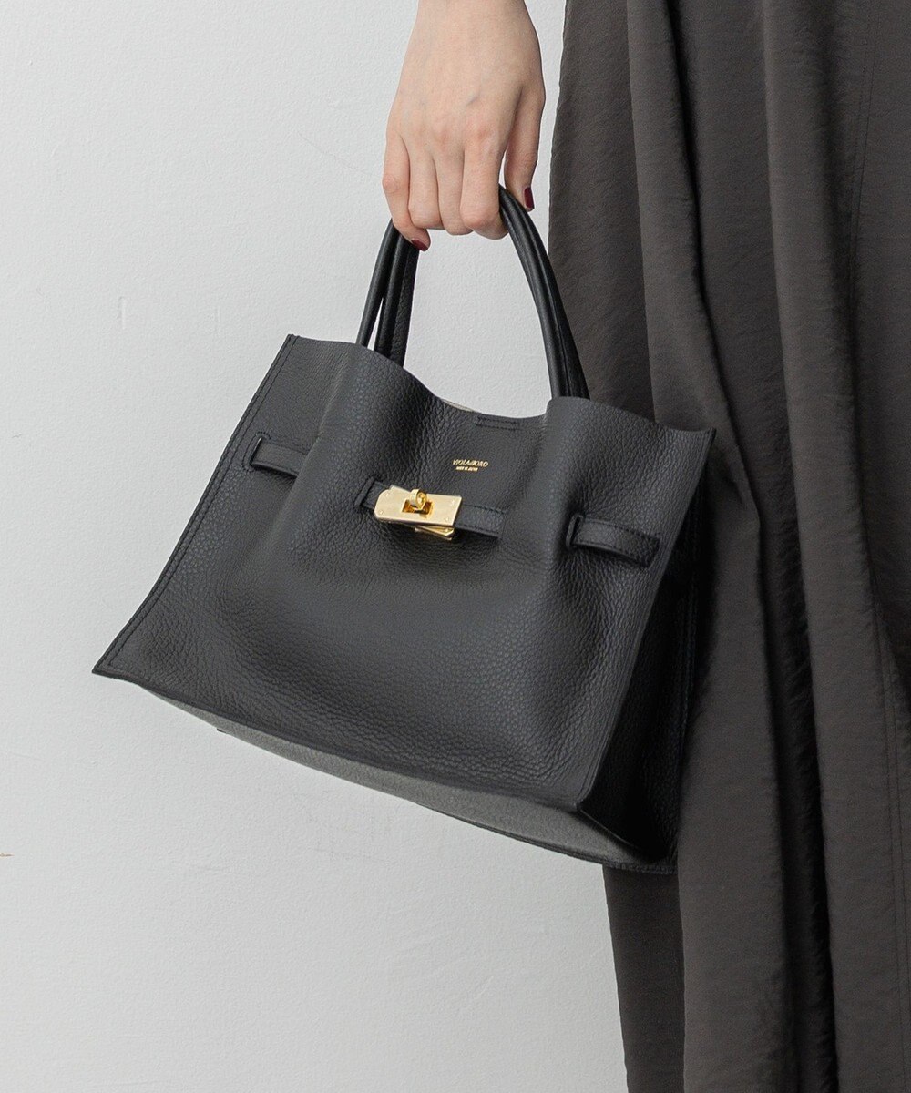 23区 VIOLAd'ORO イタリアンWフェイスレザー トートバッグ 