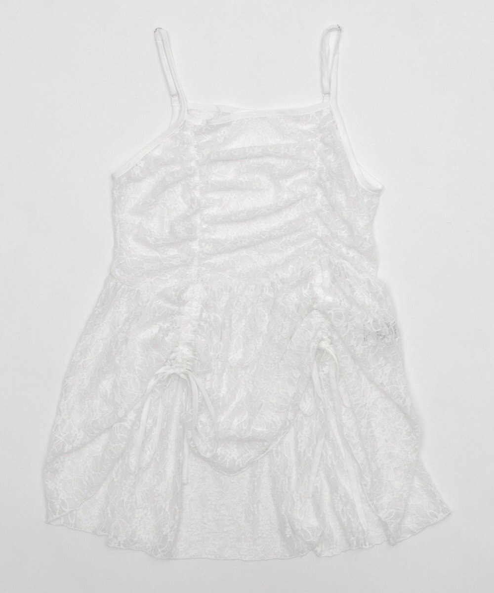 WEGO ドロストデザインキャミワンピース 