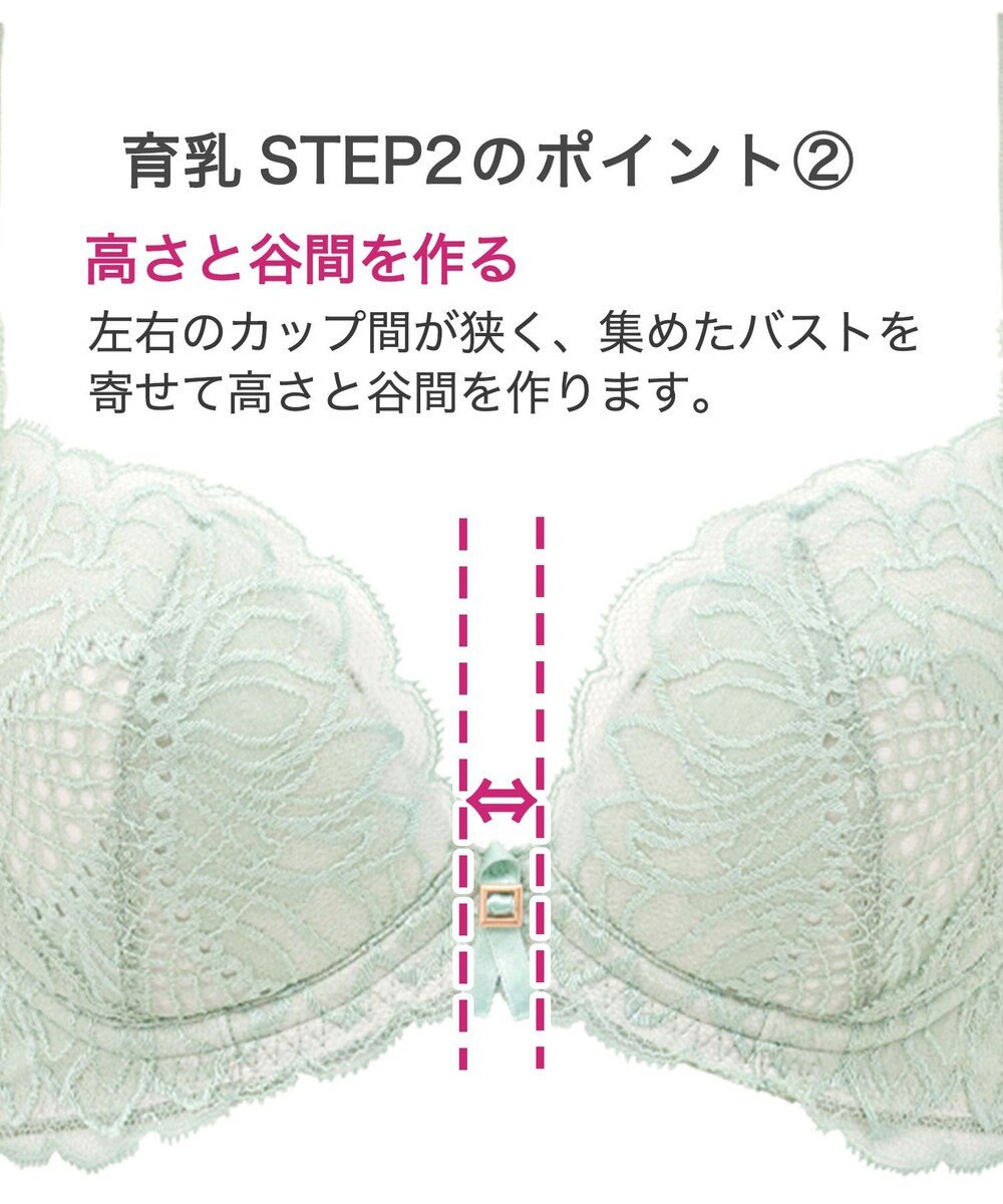 BRADELIS New York 【BRADELIS New York / 育乳ブラ・STEP2 寄せる】　ナオミステップ2ブラ22A1 