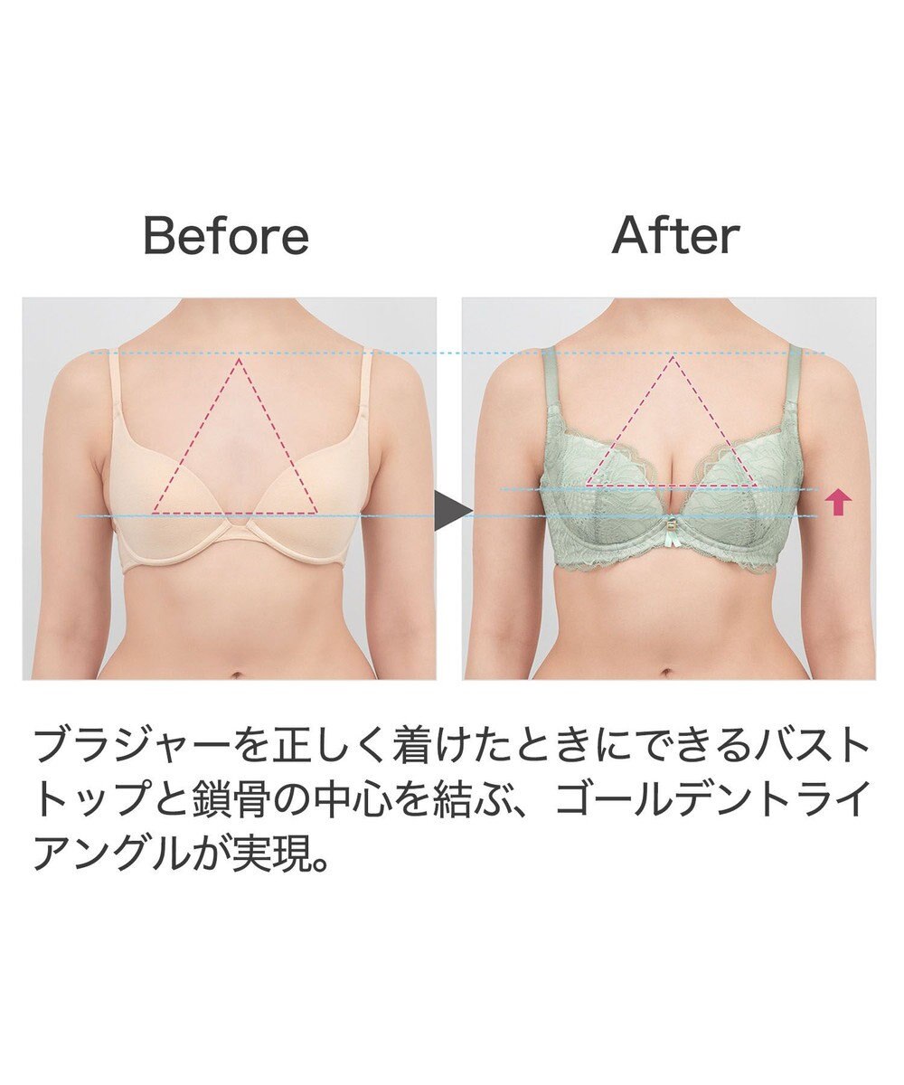 BRADELIS New York 【BRADELIS New York / 育乳ブラ・STEP2 寄せる】　ナオミステップ2ブラ22A1 