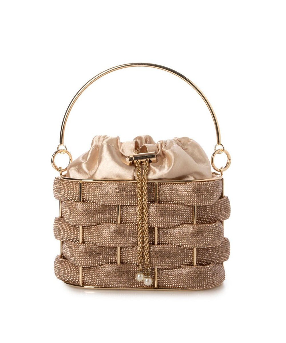 UNBILLION カシュカシュ cachecache / メタリックメッシュオーバルバッグ 