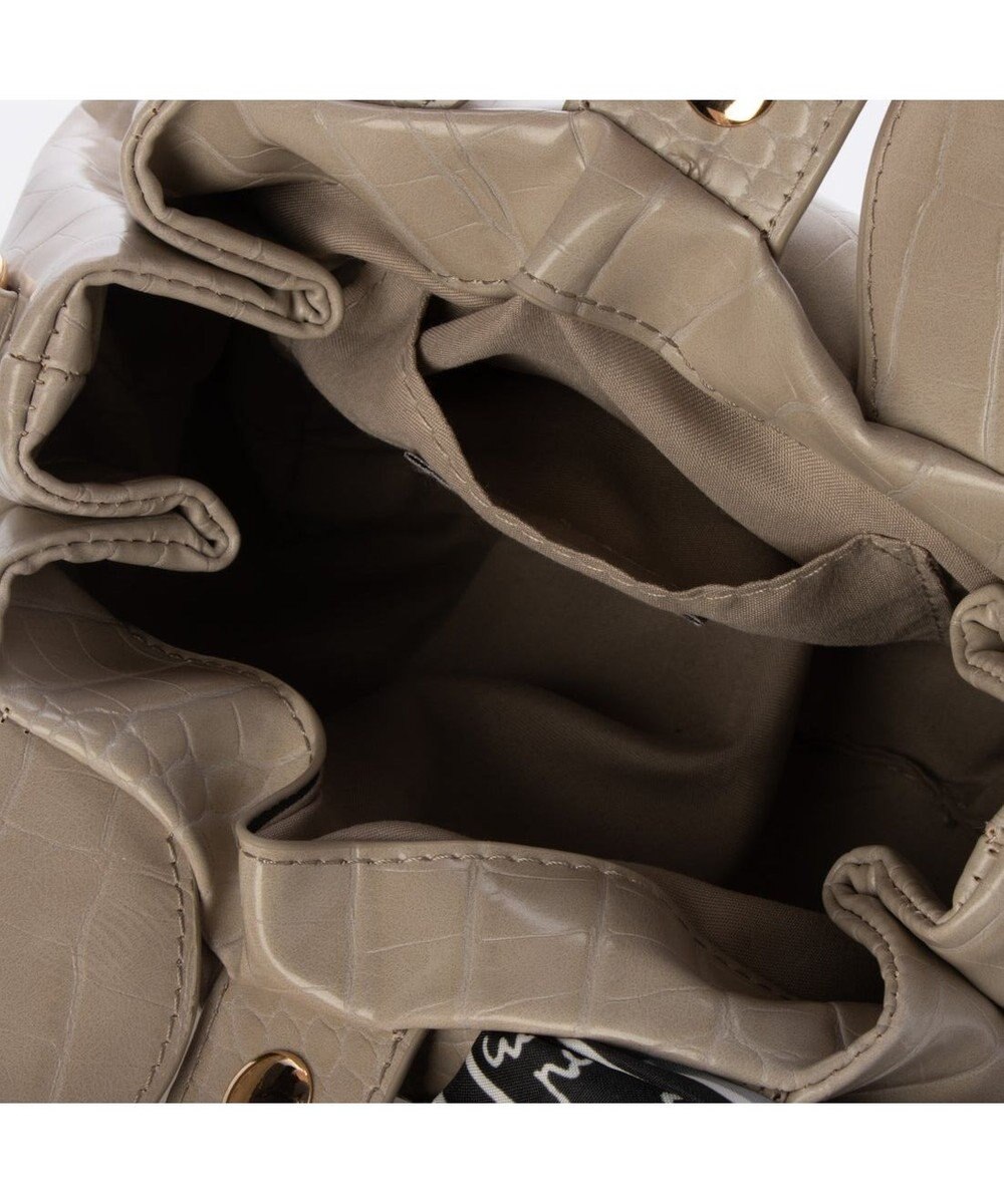 UNBILLION カシュカシュ cachecache / スカーフ付きラウンドミニショルダー 