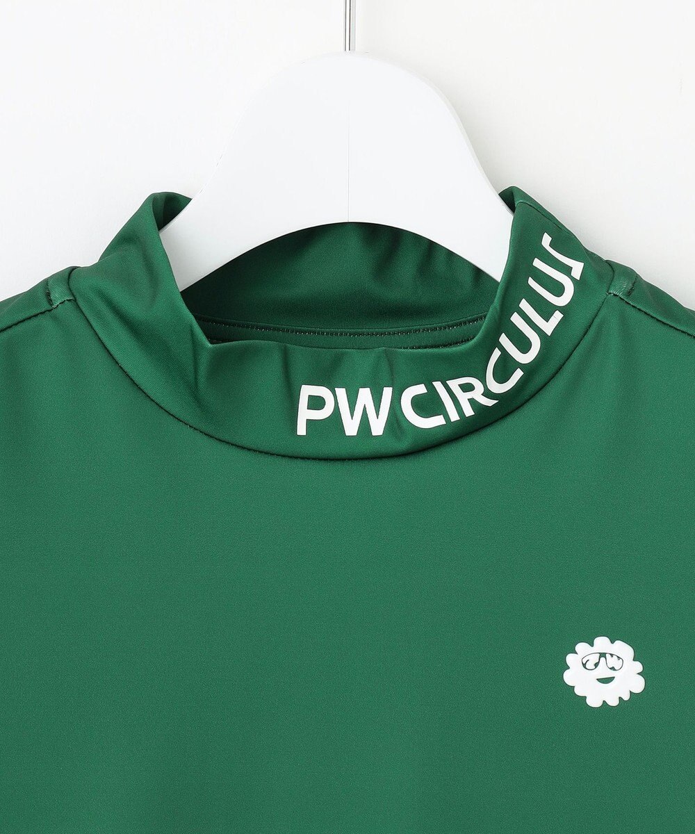 PW CIRCULUS 【UVカット / 吸水速乾 / 伸縮性抜群】【WOMEN】NEW バックメッシュモック T ゴルフウェア レディース 