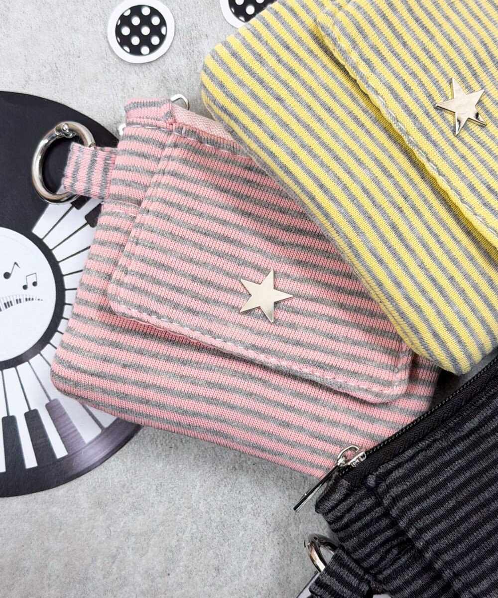 WEGO ポケットパターンポーチ 
