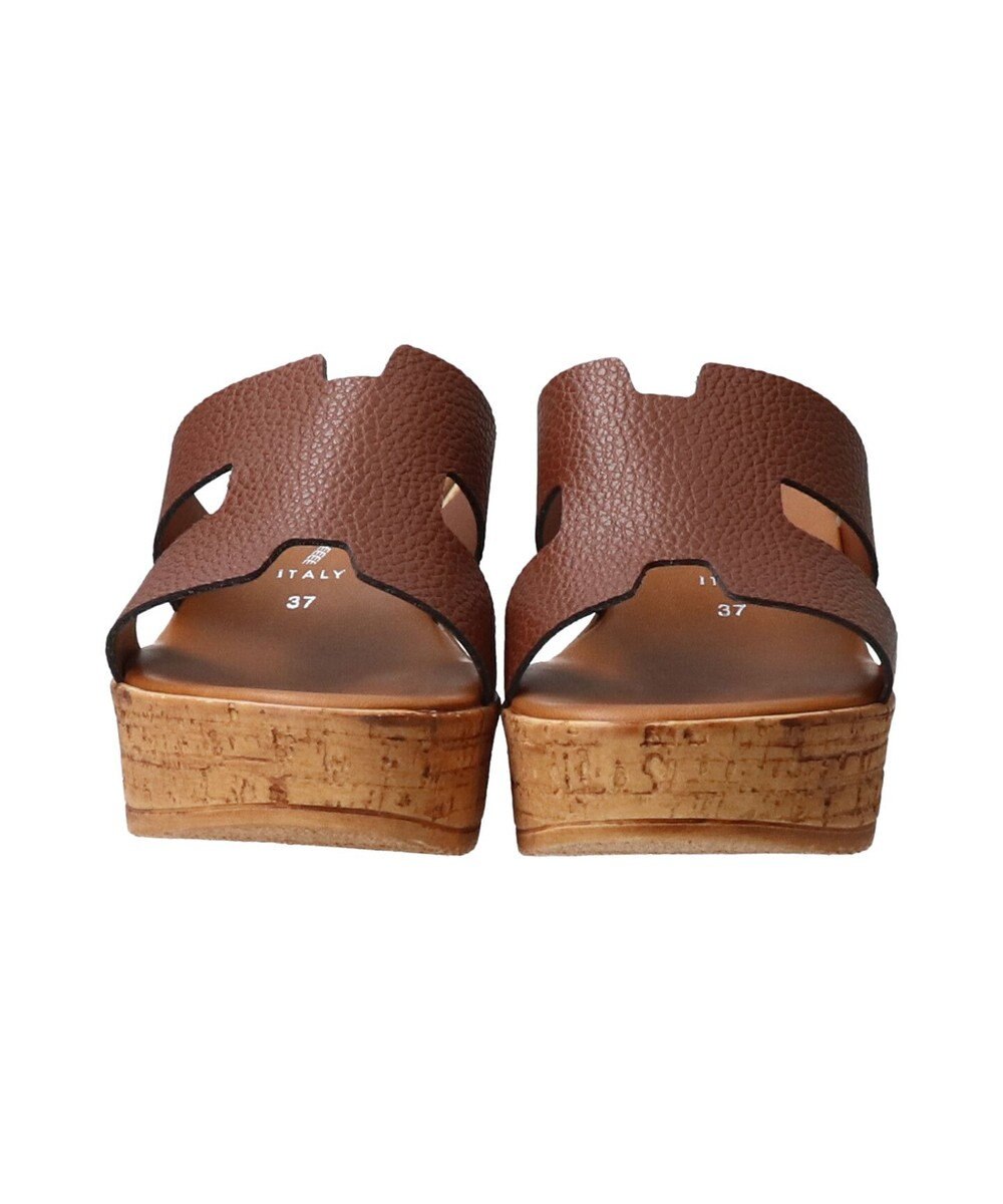 INTER-CHAUSSURES 【ITALIAN SHOEMAKERS】厚底ミュールサンダル 