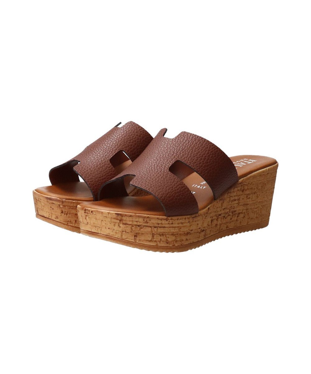 INTER-CHAUSSURES 【ITALIAN SHOEMAKERS】厚底ミュールサンダル 