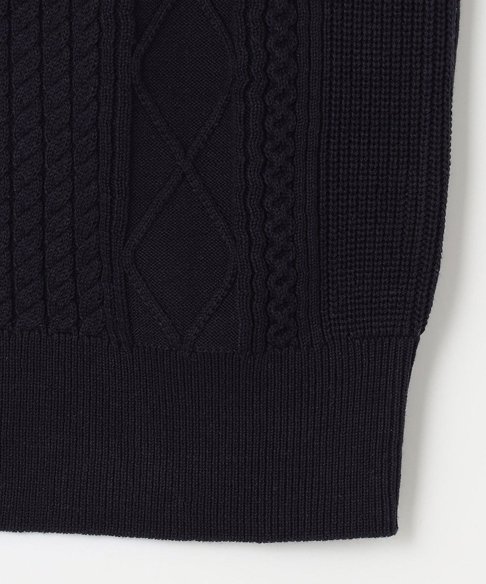 23区GOLF 【MEN】【キングサイズ】コットンブレンド ニットベスト 