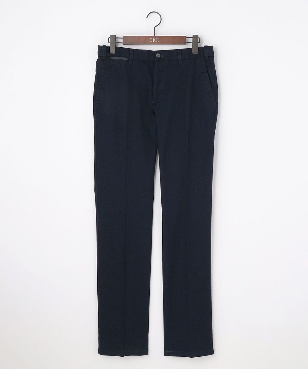 JOSEPH ABBOUD 【ウエストも伸びる!オーガニックコットン使用】ハイパワーカルゼ パンツ 26SSモデル 