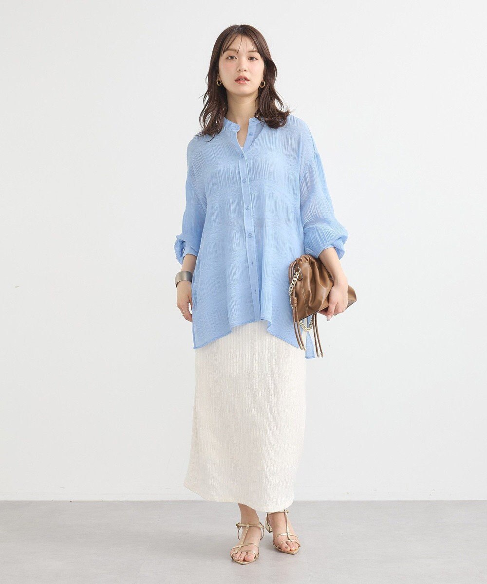 earth music&ecology 選べる丈カットナロースカート 