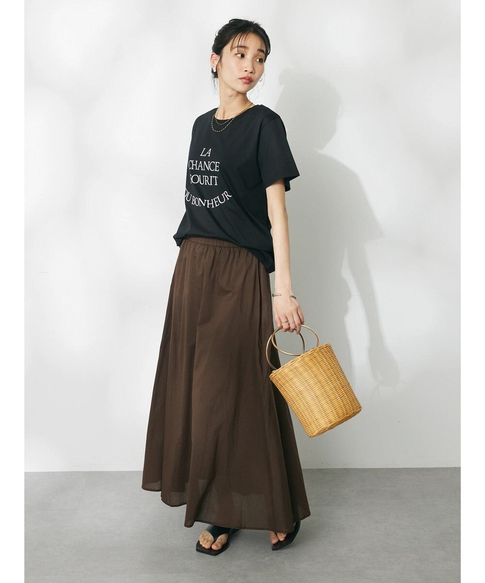 CRAFT STANDARD BOUTIQUE インド綿Ａラインスカート 