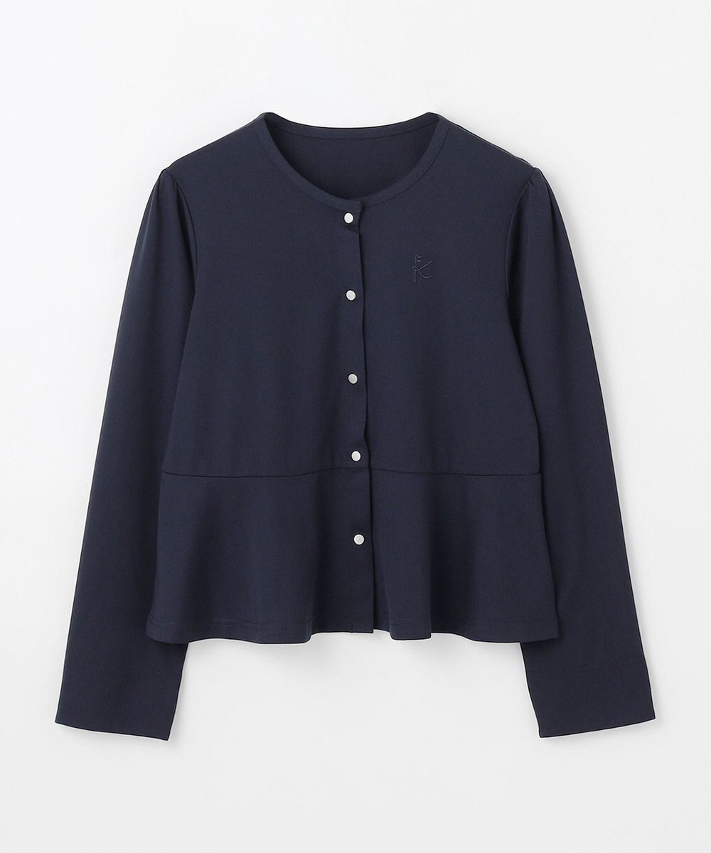 組曲 KIDS 【UVカット・接触冷感】【150-160㎝】サラリとスナップ カーディガン 