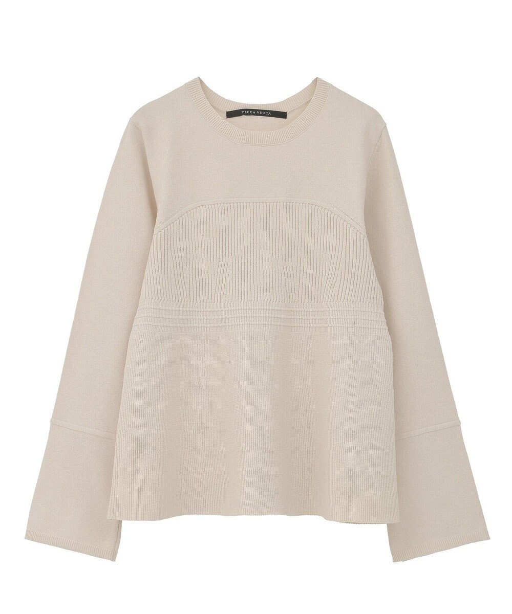 YECCA VECCA ビスチェデザインニット 