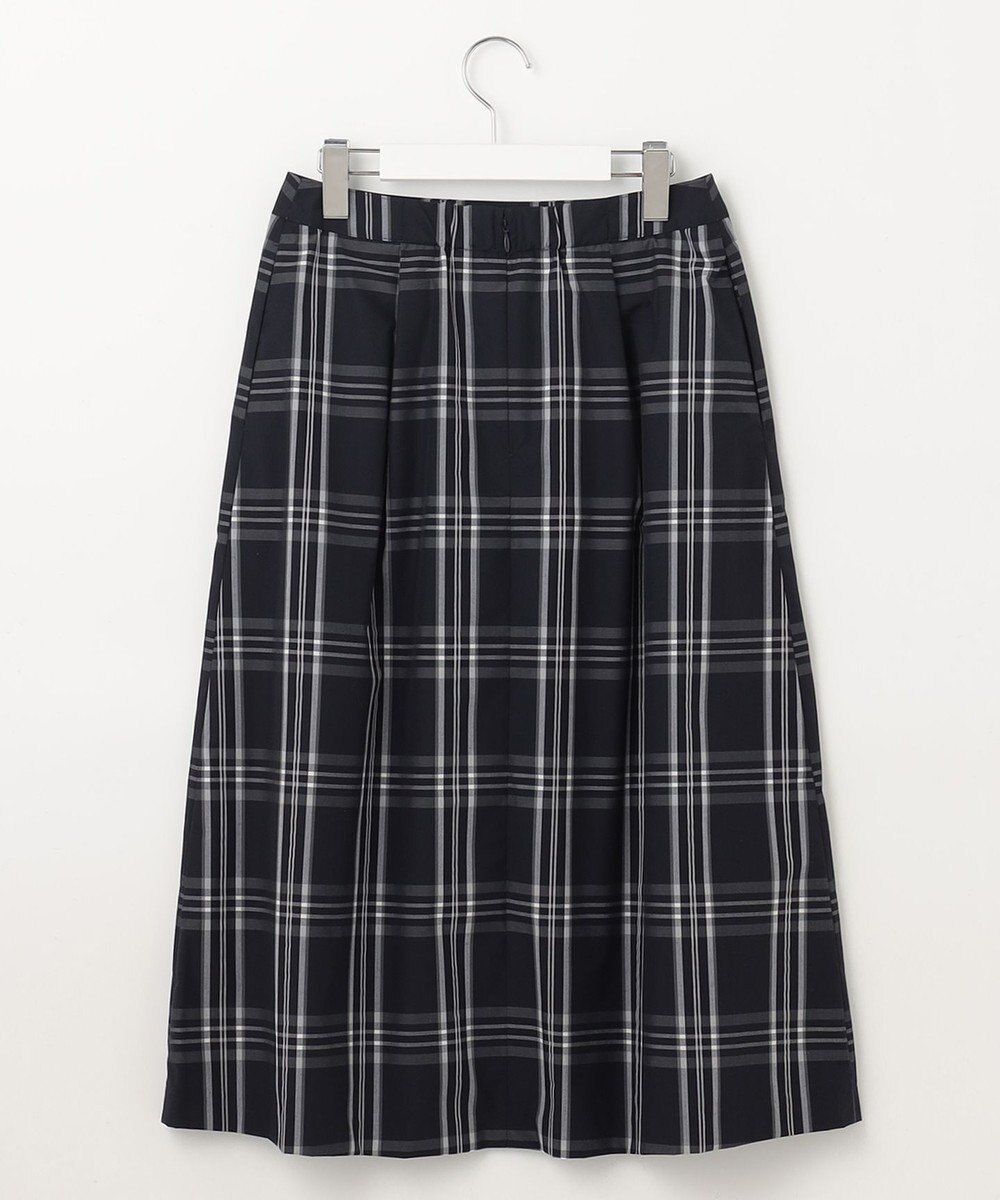 J.PRESS LADIES S 【洗える】コンパクトチェック スカート 