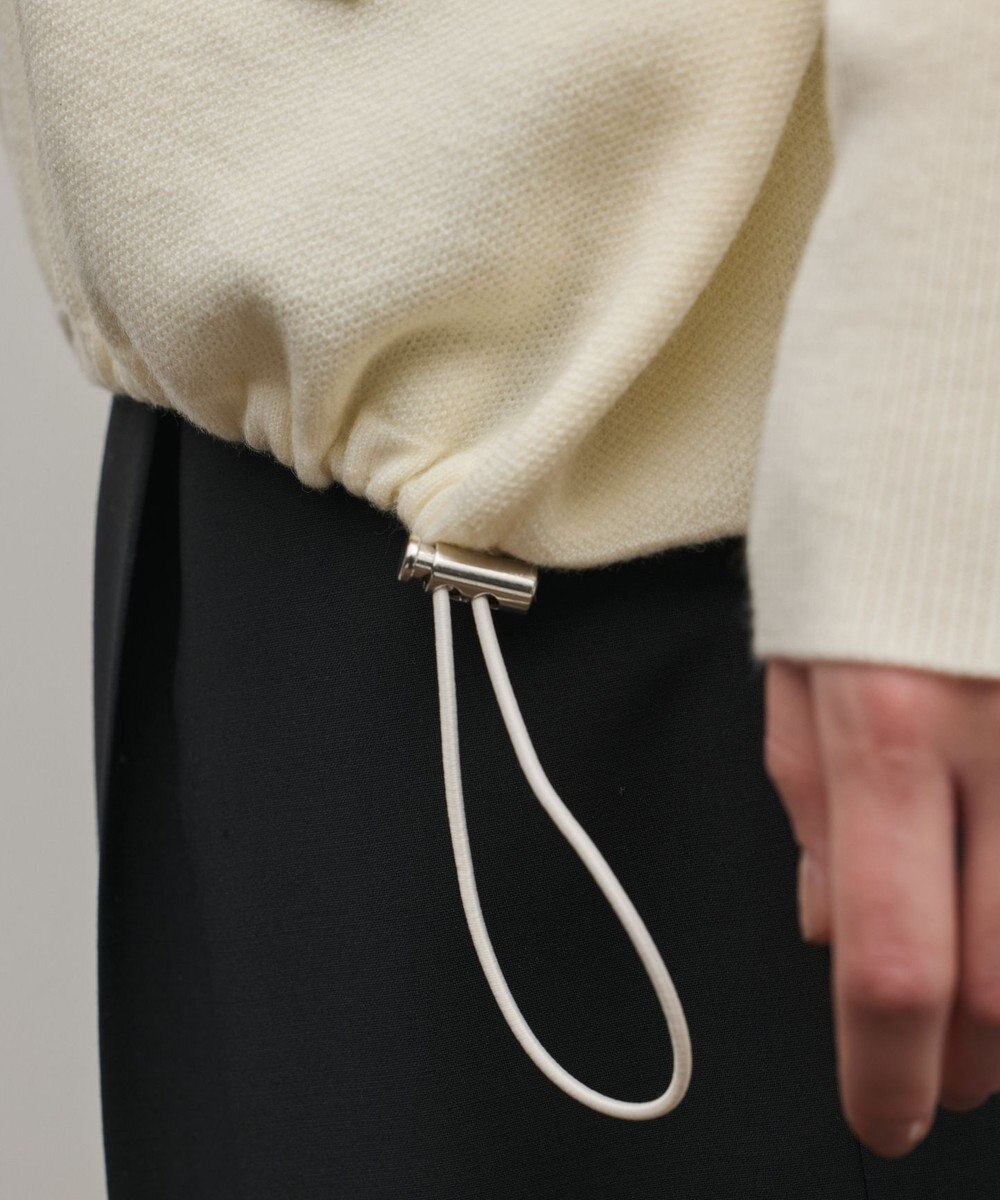 GRACE CONTINENTAL スウェットライクニットトップ 