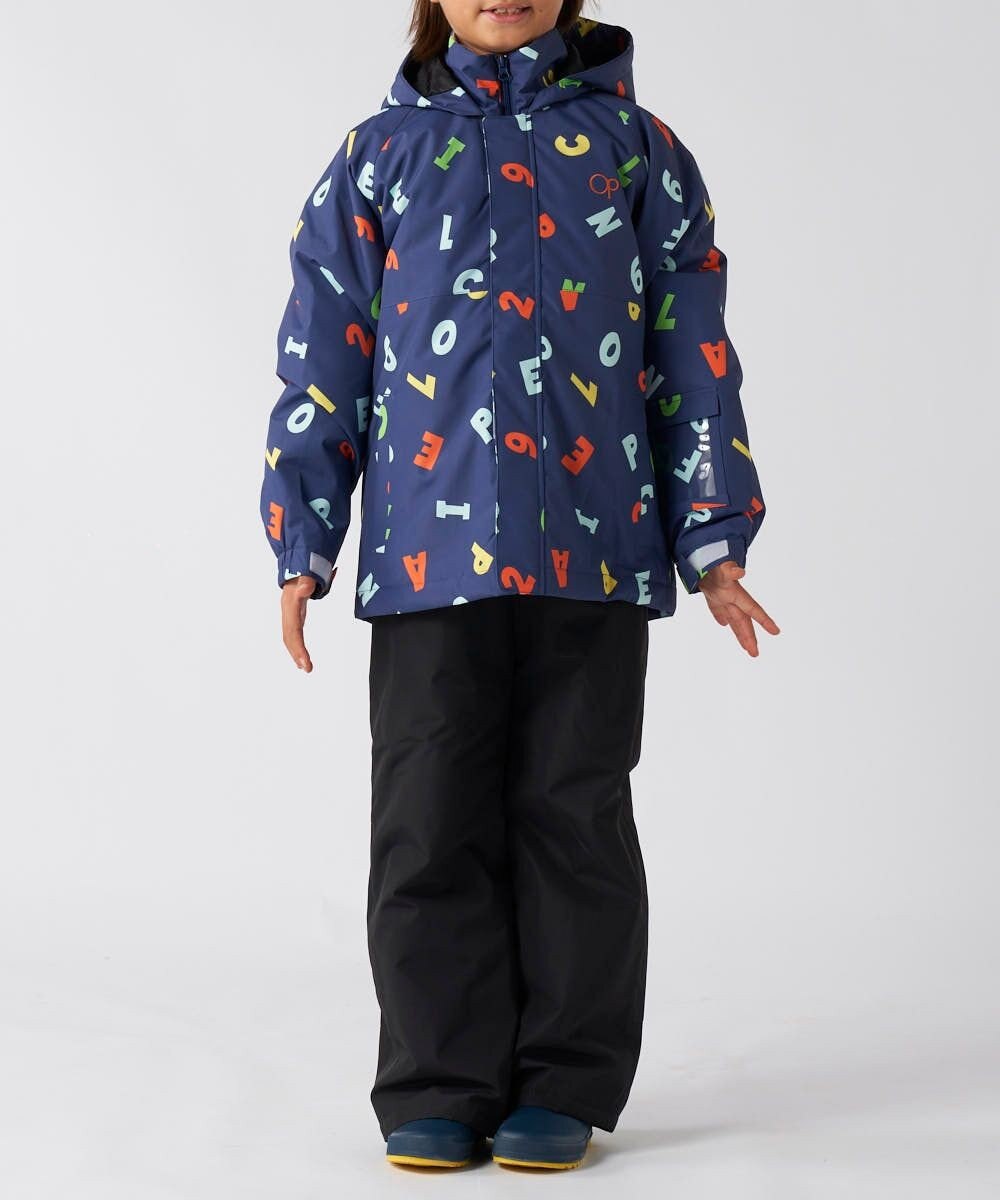 OP／FILA 【ocean pacific】スノーウェア上下セット サイズ調整機能付き 