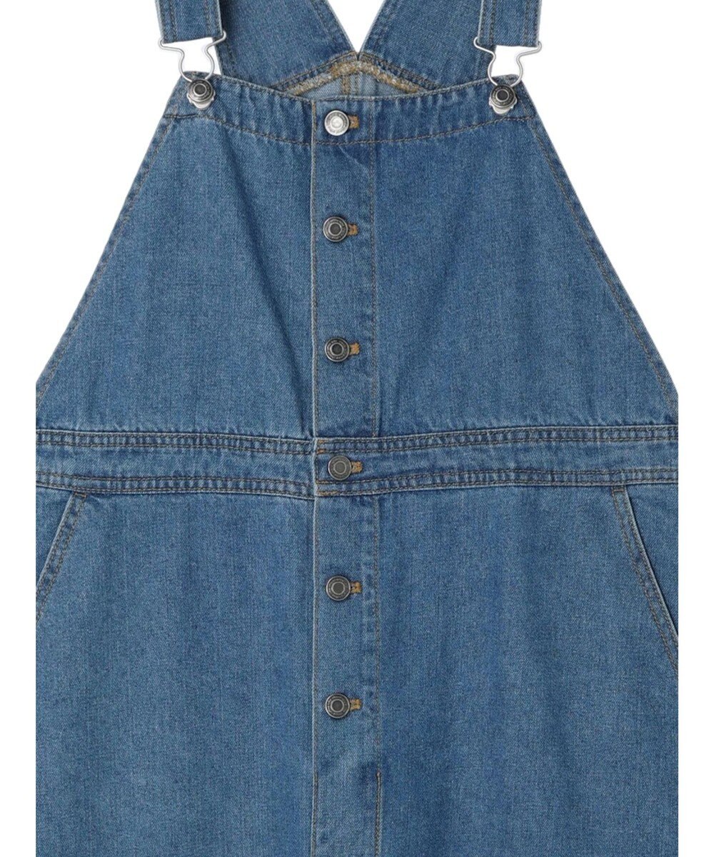 Green Parks デニムサロペットスカート 