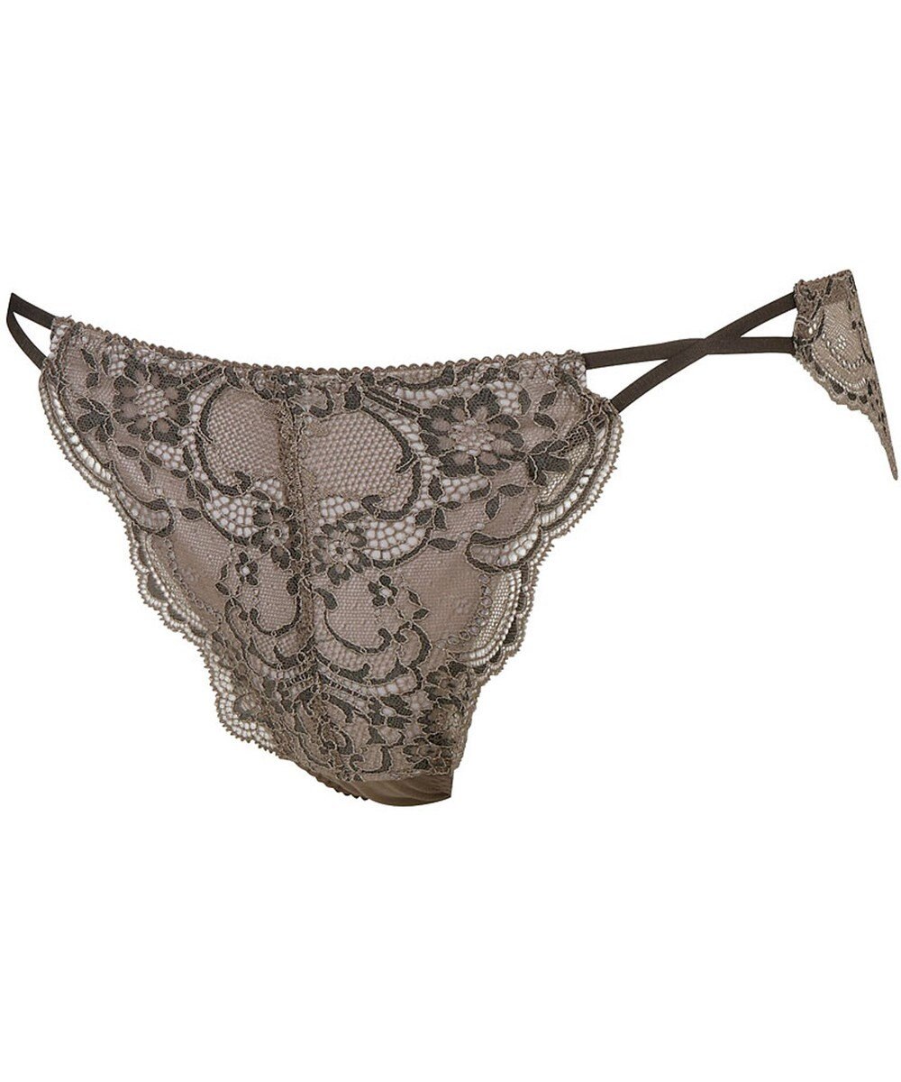 WACOAL Tバック ショーツ 【重力に負けないバストケアBra】 はきこみ丈あさめ BRA184とペア バックのかぶり広め レディース PRA484 /ワコール 