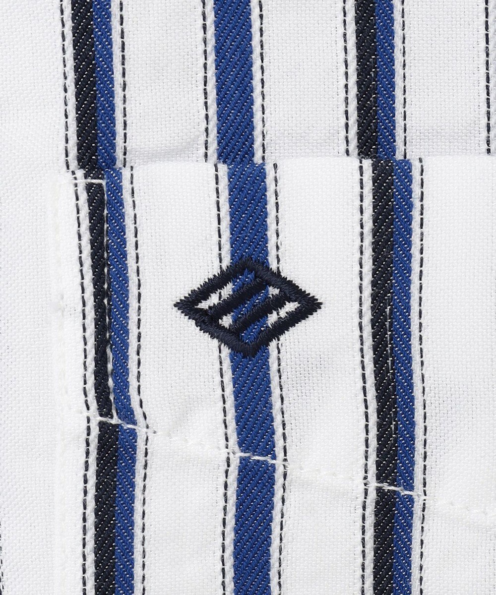 JOSEPH ABBOUD 【キングサイズ・吸水速乾・イージーケア】ソアロンストライプシャツ 