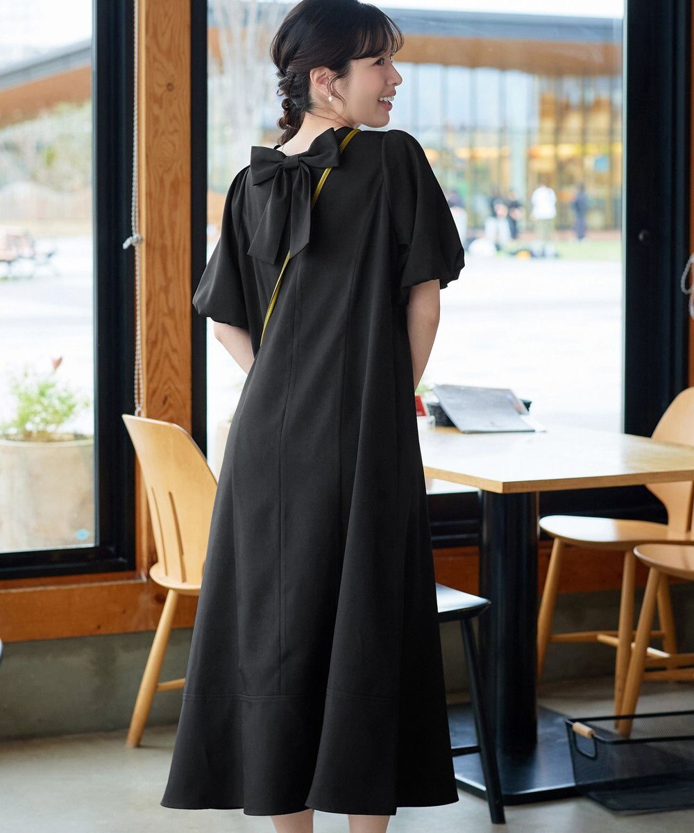 Tiaclasse L バックリボンワンピース 